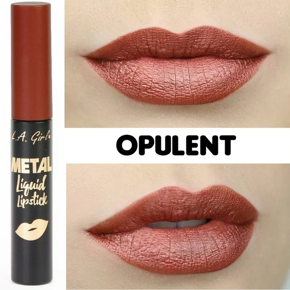 L.A. Girl Liquid Metal Lipstick - Opulent